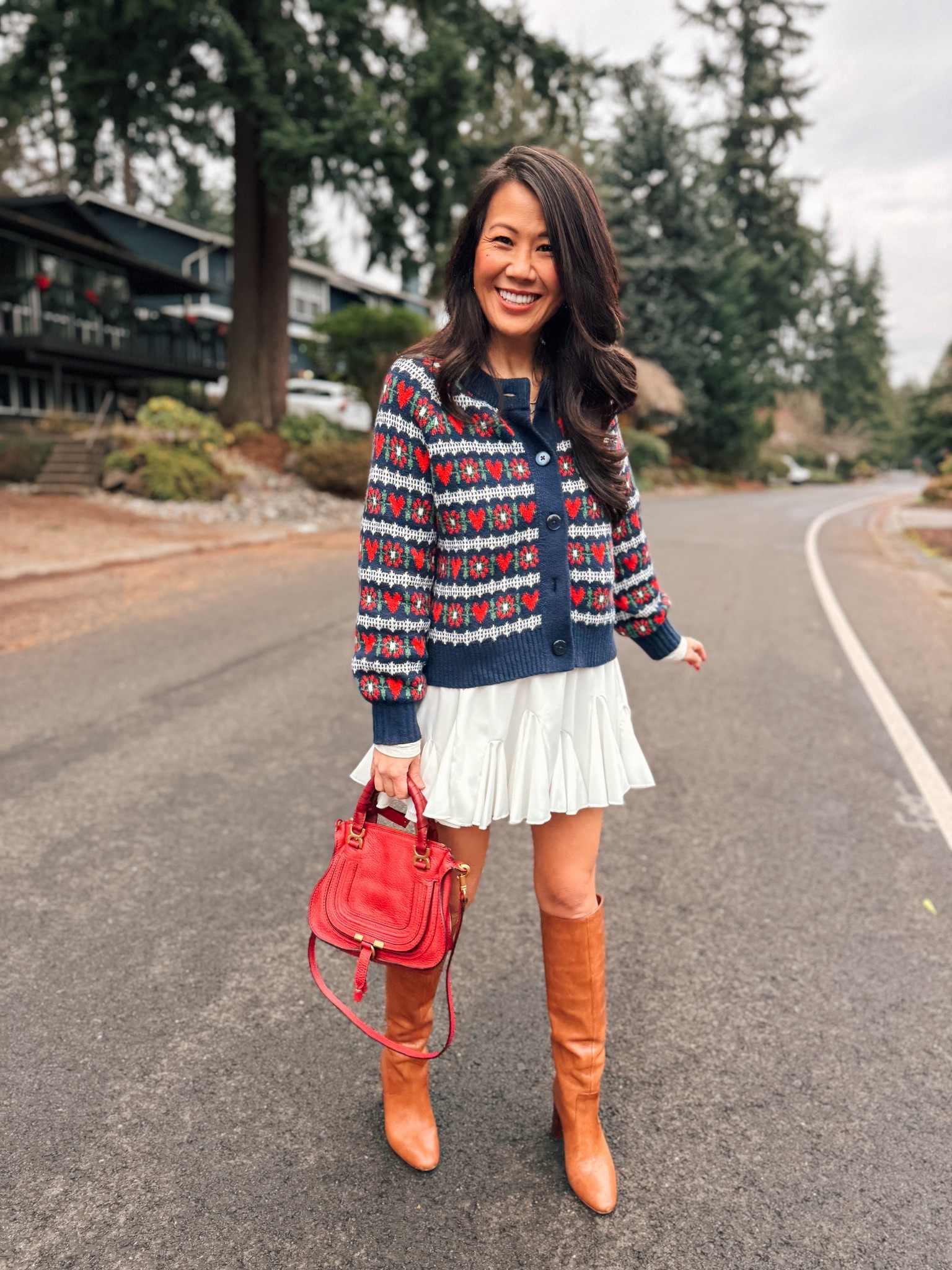 Grab this sweater for 50 % off!

Winter style
Winter outfit idea 
Sweater and skirt 

#LTKOver40 #LTKSeasonal #LTKPetite