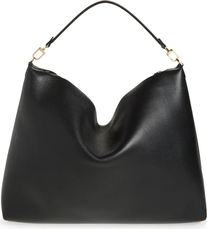 Bevel Grained Leather Shoulder Bag | Nordstrom