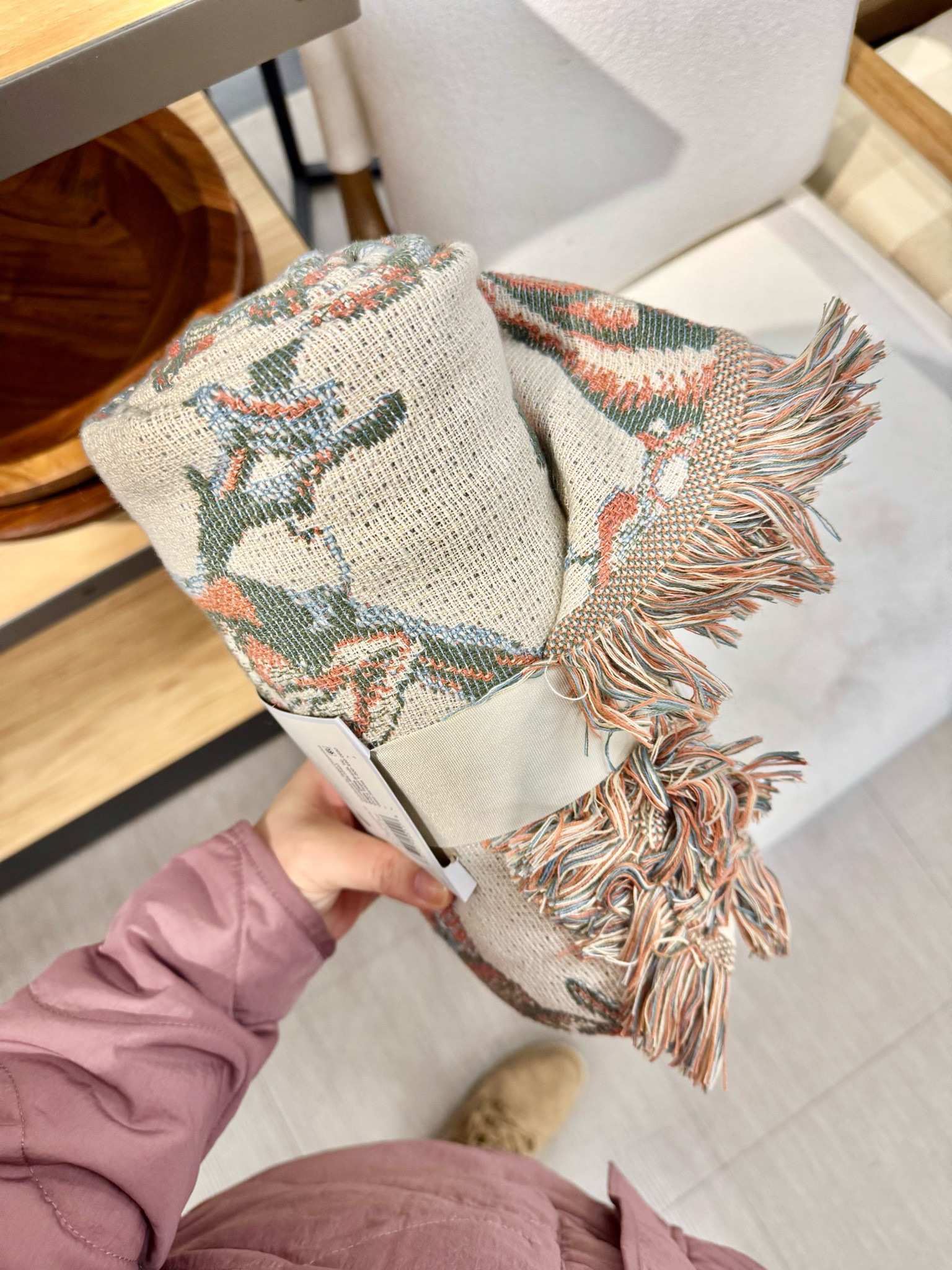 Tapestry is having a moment and I am here for it! This throw is so soft.

#LTKSeasonal #LTKFindsUnder50 #LTKHome