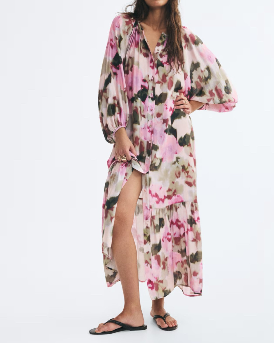 Flowy floral maxi dress

#LTKSeasonal