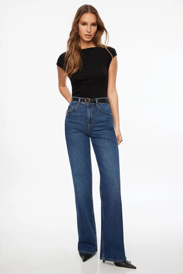 Heidi Wide Leg Jeans | Dynamite Clothing