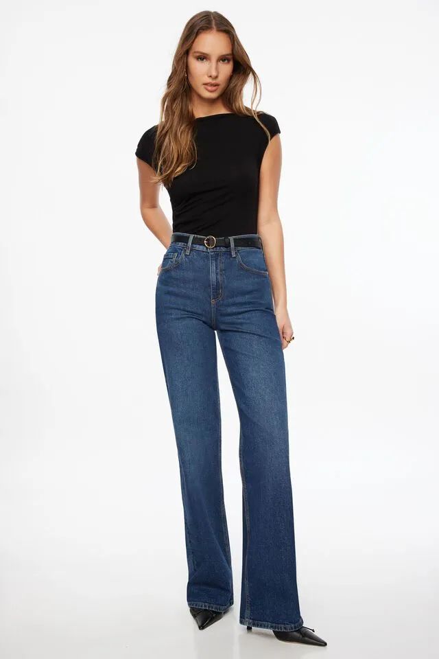 Heidi Wide Leg Jeans | Dynamite Clothing