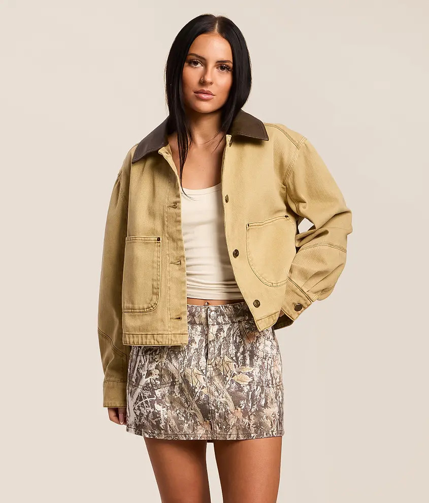 Washed Canvas Jacket | Buckle