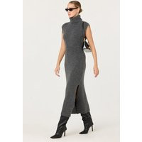 ASTR the Label | Roxanna Turtleneck Sweater Maxi Dress in Charcoal | Size XL | ASTR The Label (US)