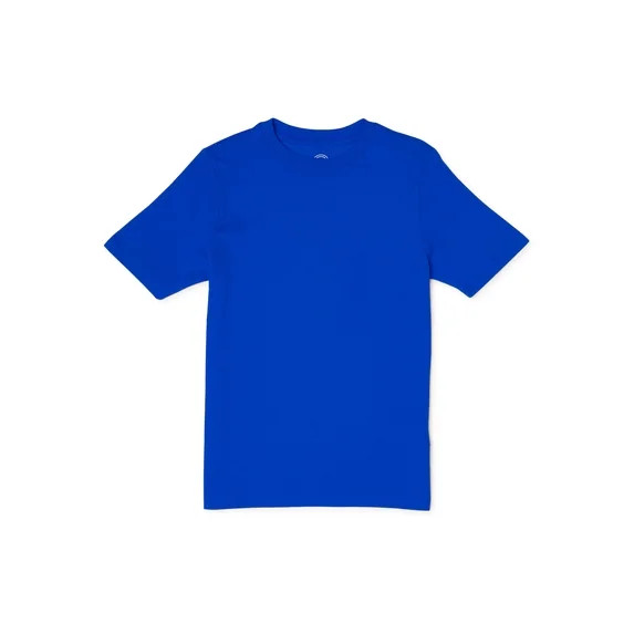 Wonder Nation Boys Kid Tough Tee with Short Sleeves, Sizes 4-18 & Husky | Walmart (US)