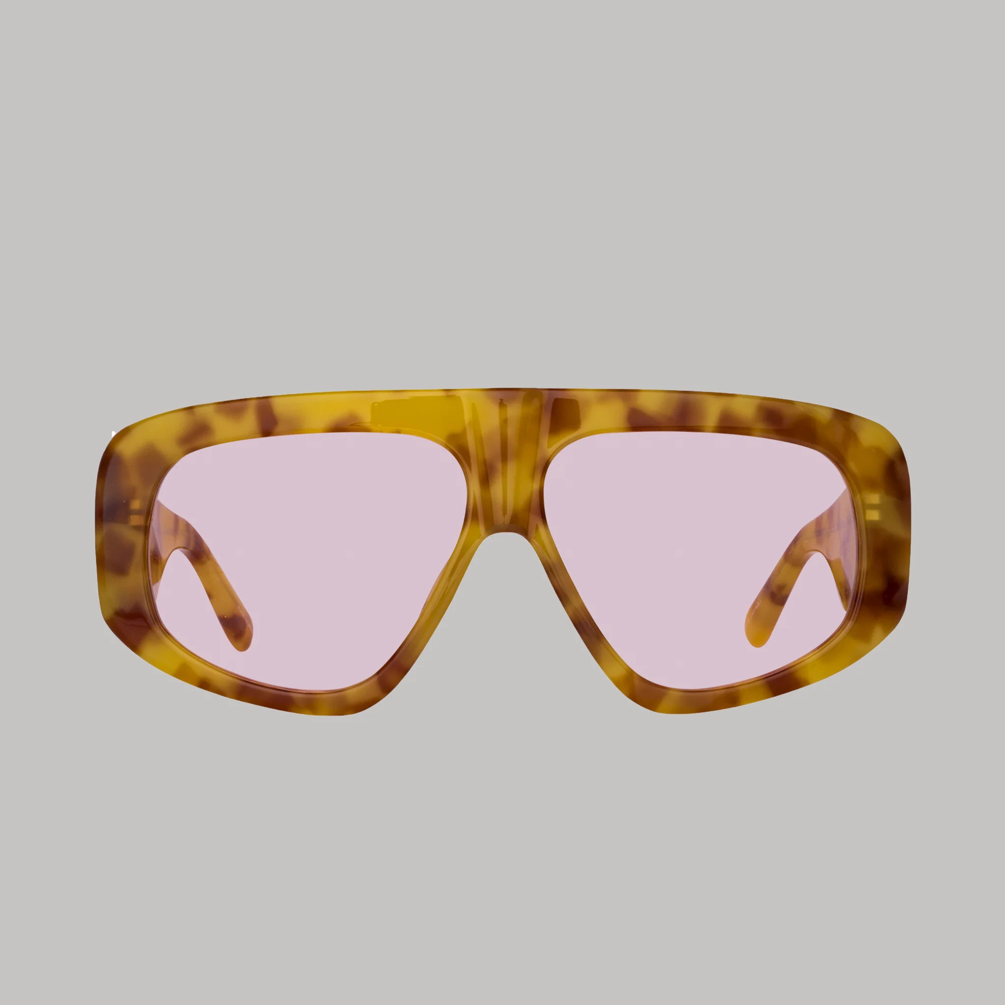 Milano Oversized Sunglasses in Tortoiseshell | Linda Farrow
