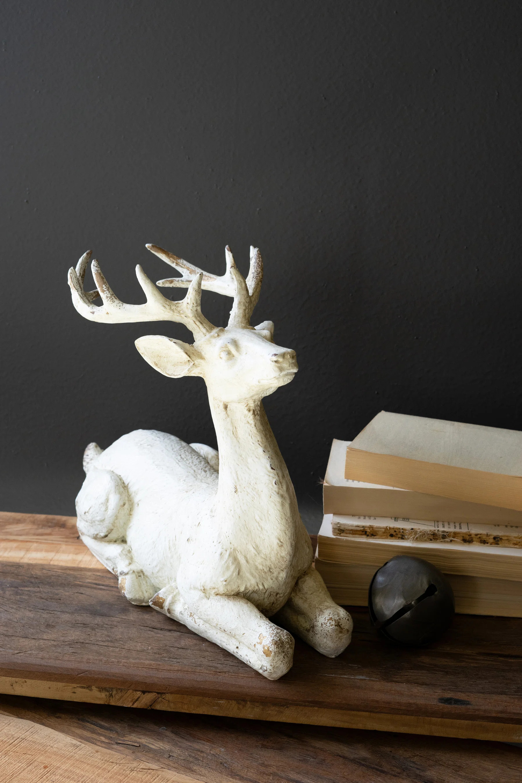 Kalalou Faux Concrete Deer | Wayfair North America