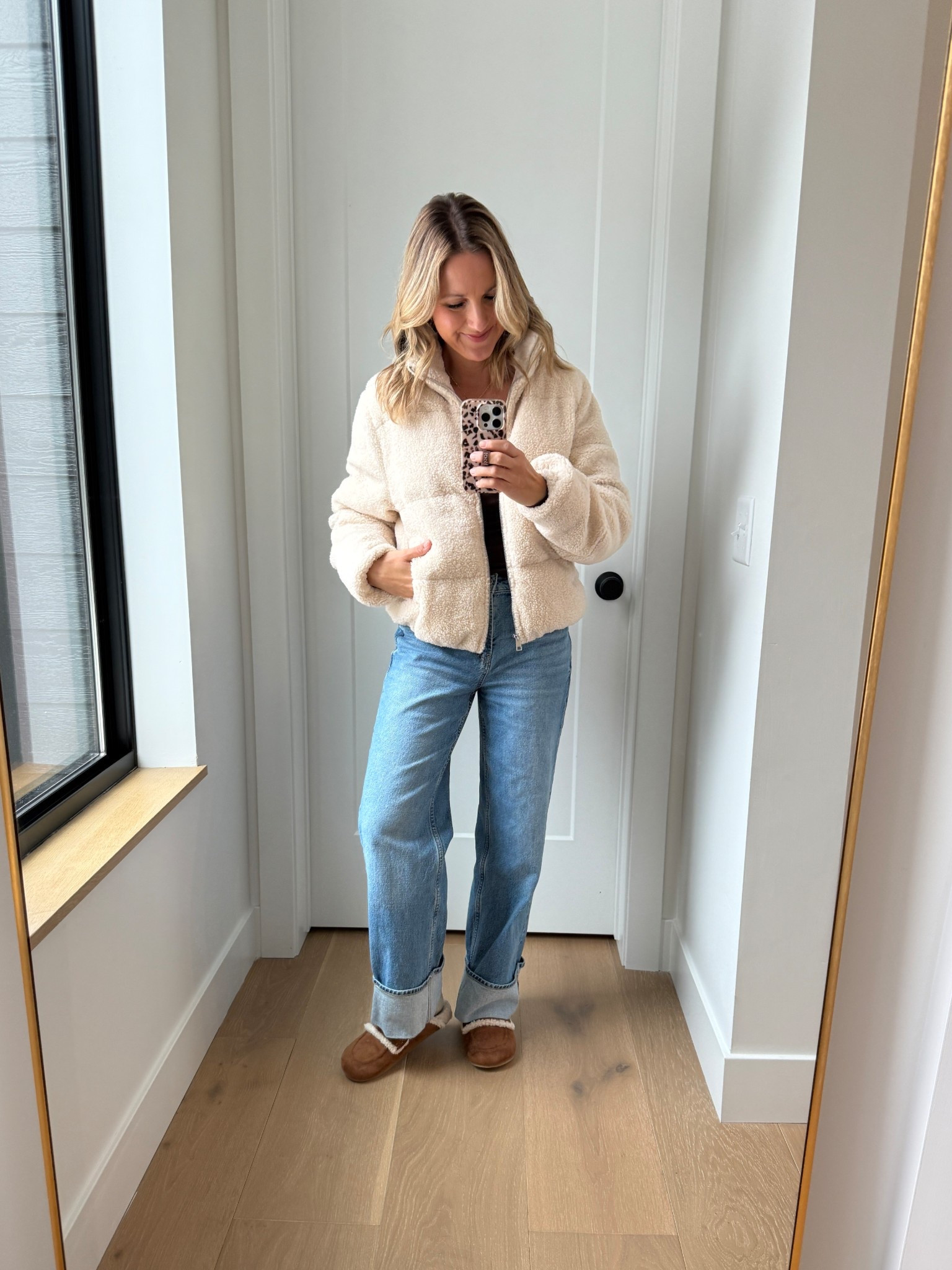 Cutest semi crop Sherpa winter jacket from Target! 

#LTKGiftGuide #LTKHoliday #LTKFindsUnder50