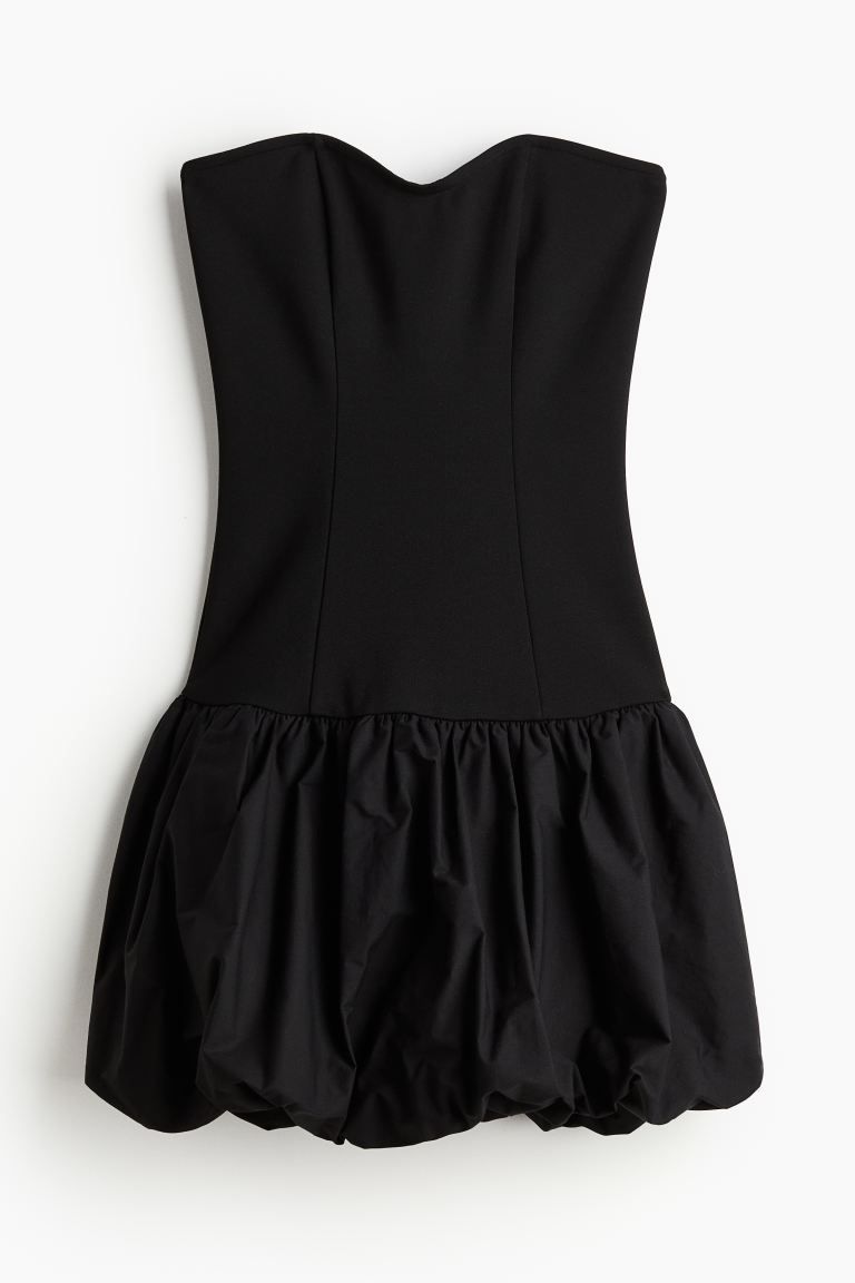 Bubble-hem bandeau dress | H&M (UK, MY, IN, SG, PH, TW, HK)