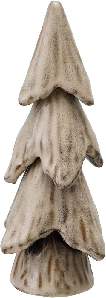 Creative Co-Op Tall Stoneware Tree Decor in Reactive Glaze, Cream Color | Amazon (US)