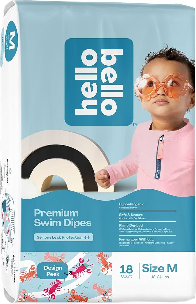 Hello Bello Premium Swim Diapers I Affordable and Eco-Friendly Disposable Swim Dipes for Babies a... | Amazon (US)