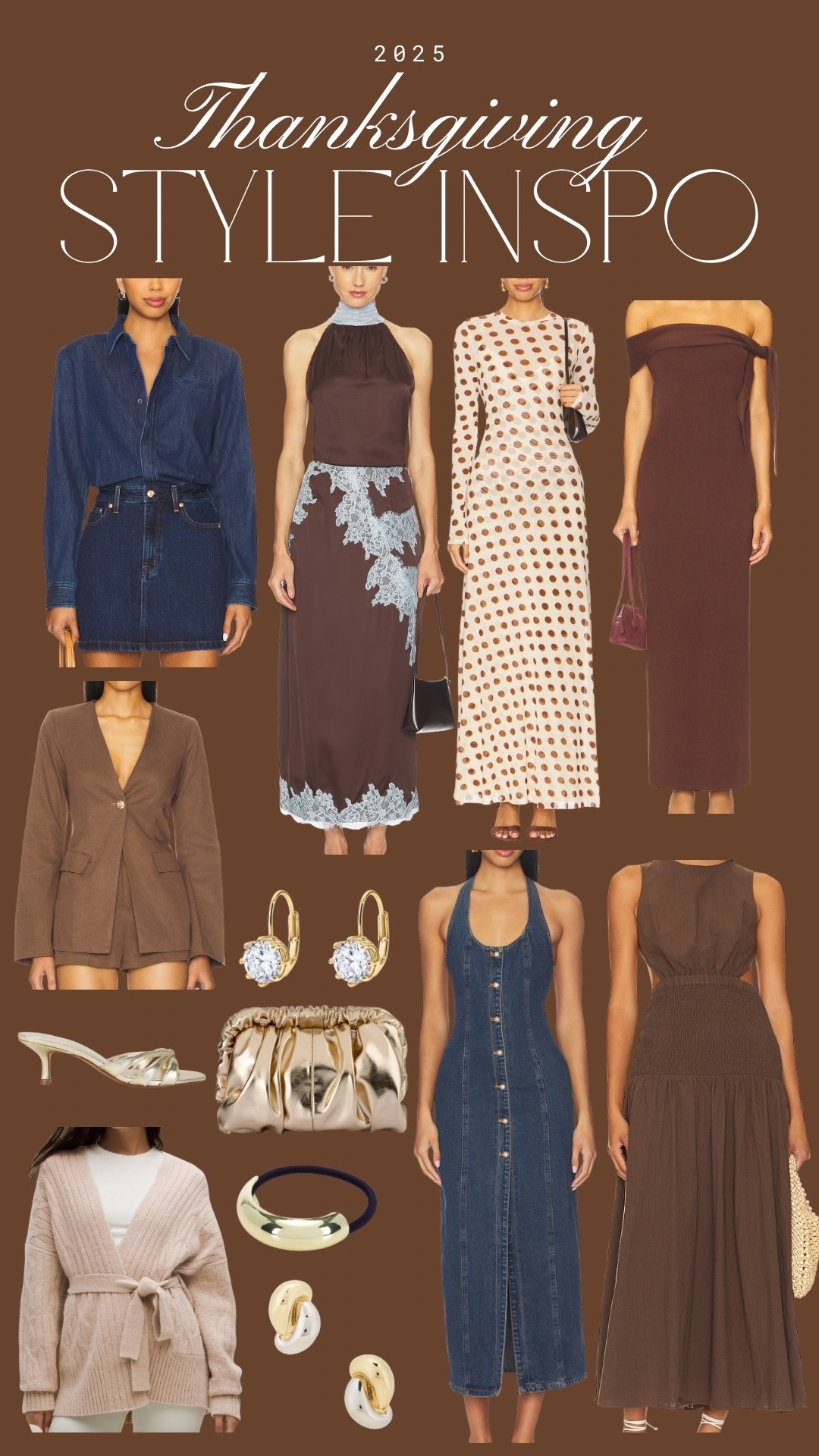 Grateful, full, and dressed to impress 🤎 Shop Thanksgiving outfits - options comfy enough for the couch & cute enough for group pics! 

#LTKStyleTip #LTKHoliday #LTKSeasonal