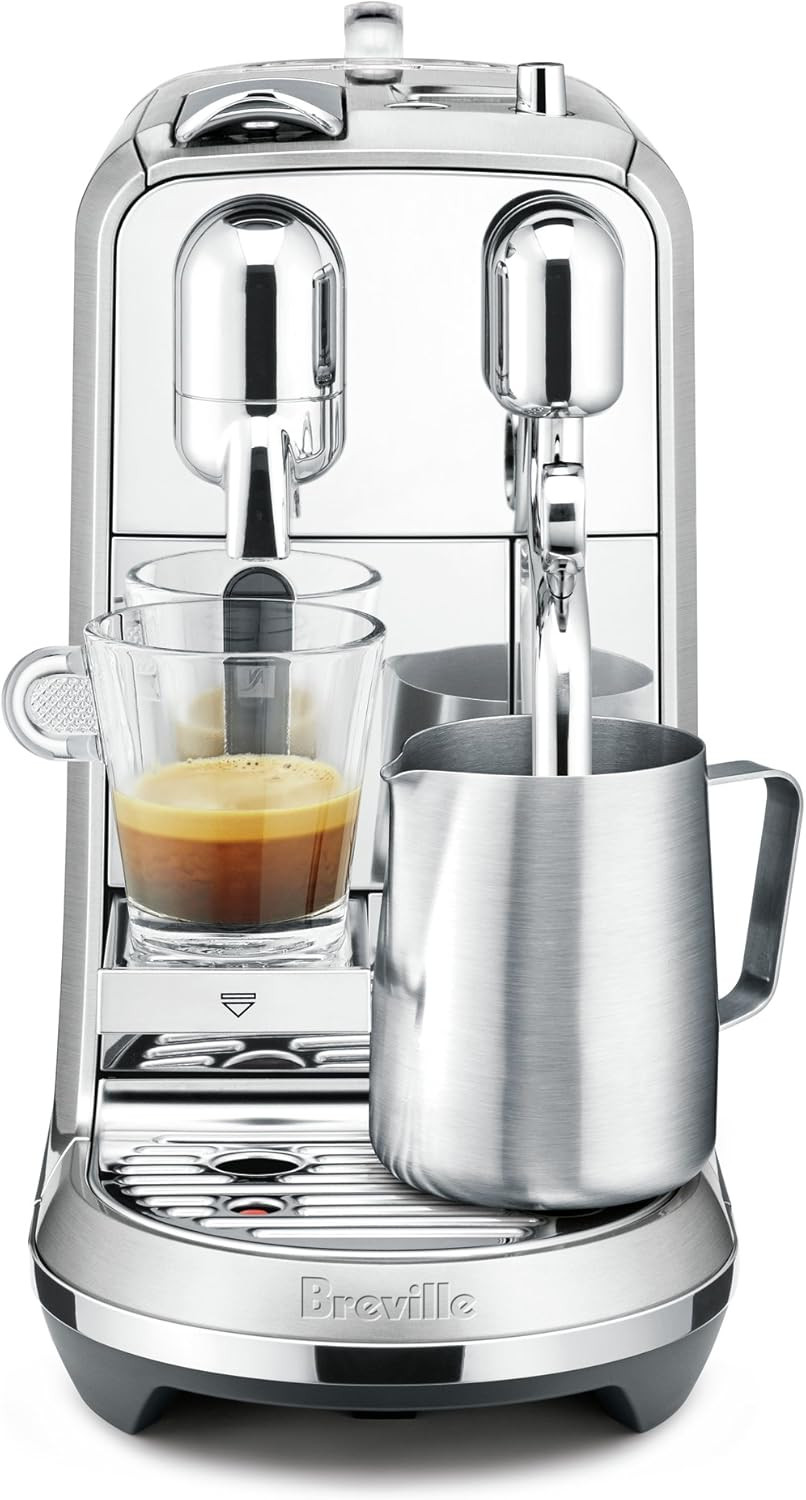 Breville Nespresso Nespresso Creatista Plus Coffee Espresso Machine, Brushed Stainless Steel BNE8... | Amazon (US)