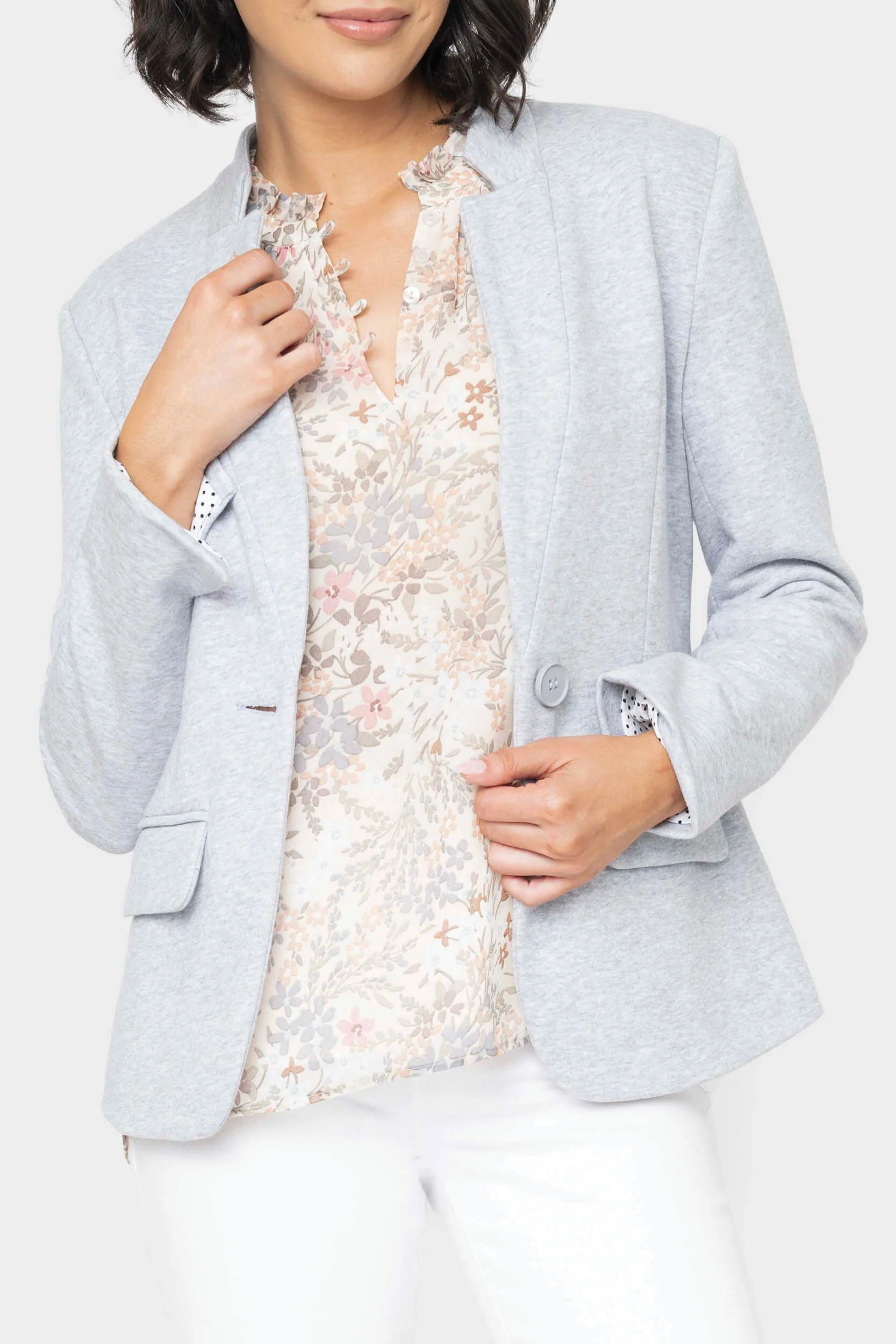 Notch Collar Blazer | Gibson