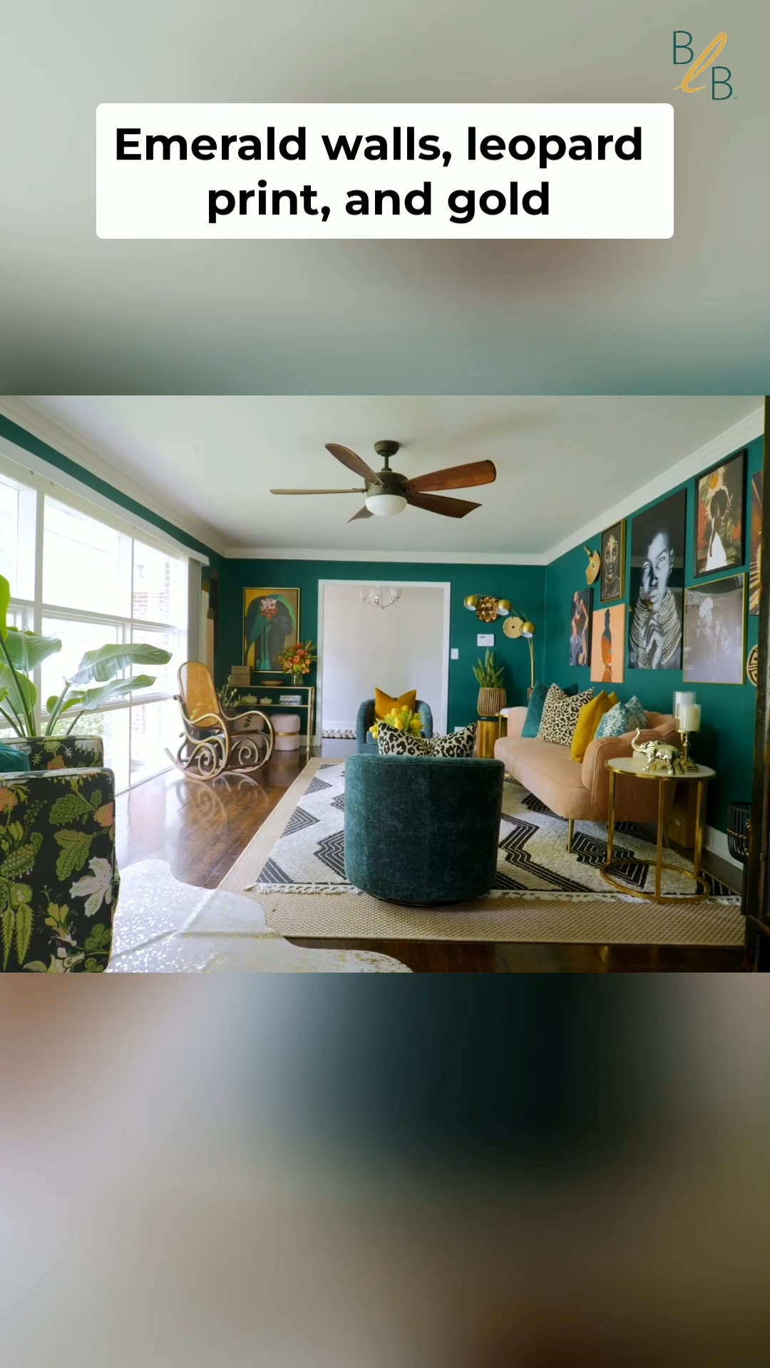 Emerald green, brass accents, and a little leopard print? Say less. 💚✨

One of my favorite things about designing a space is layering timeless pieces with bold personality. This living room proves that color and pattern can feel elevated, collected, and completely livable.

I'm linking pieces inspired by this look—from statement furniture and brass accents to home décor that helps you create a space full of character.

Shop the look and bring a little Soulful Maximalism into your home. 💛

#LTKHome #LTKStyle #InteriorDesign #HomeDecor #ColorfulHome #SoulfulMaximalism #LivingRoomInspo #ShopTheLook #HomeStyling #LTKCreator 

 #LTKHome