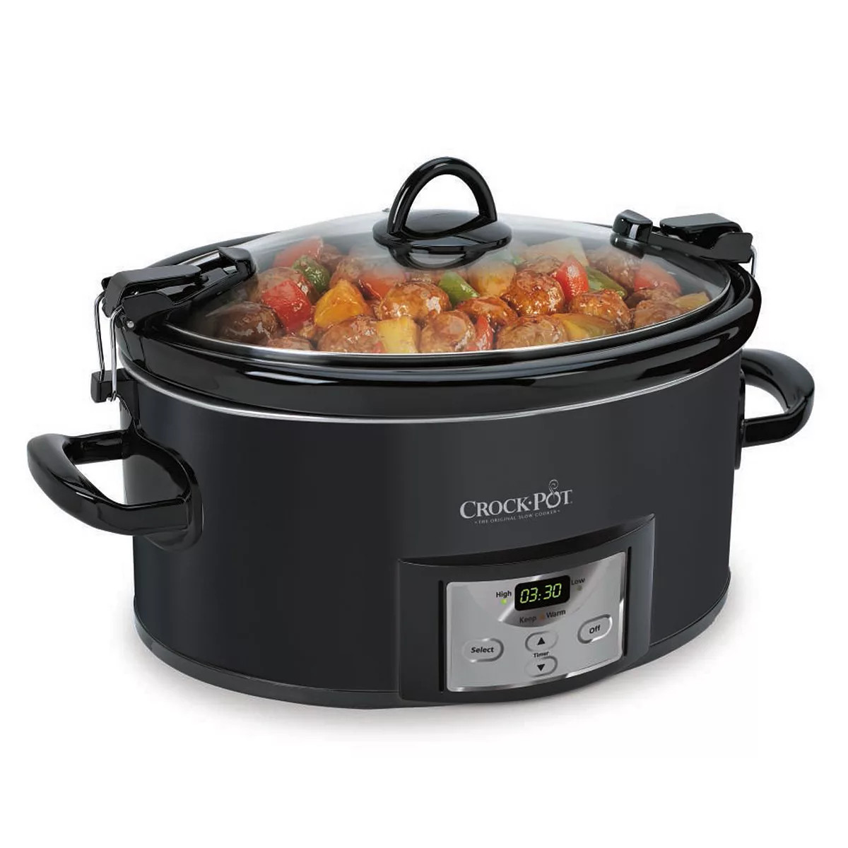 Crockpot™ 7-qt. Countdown Cook & Carry Slow Cooker | Kohl's