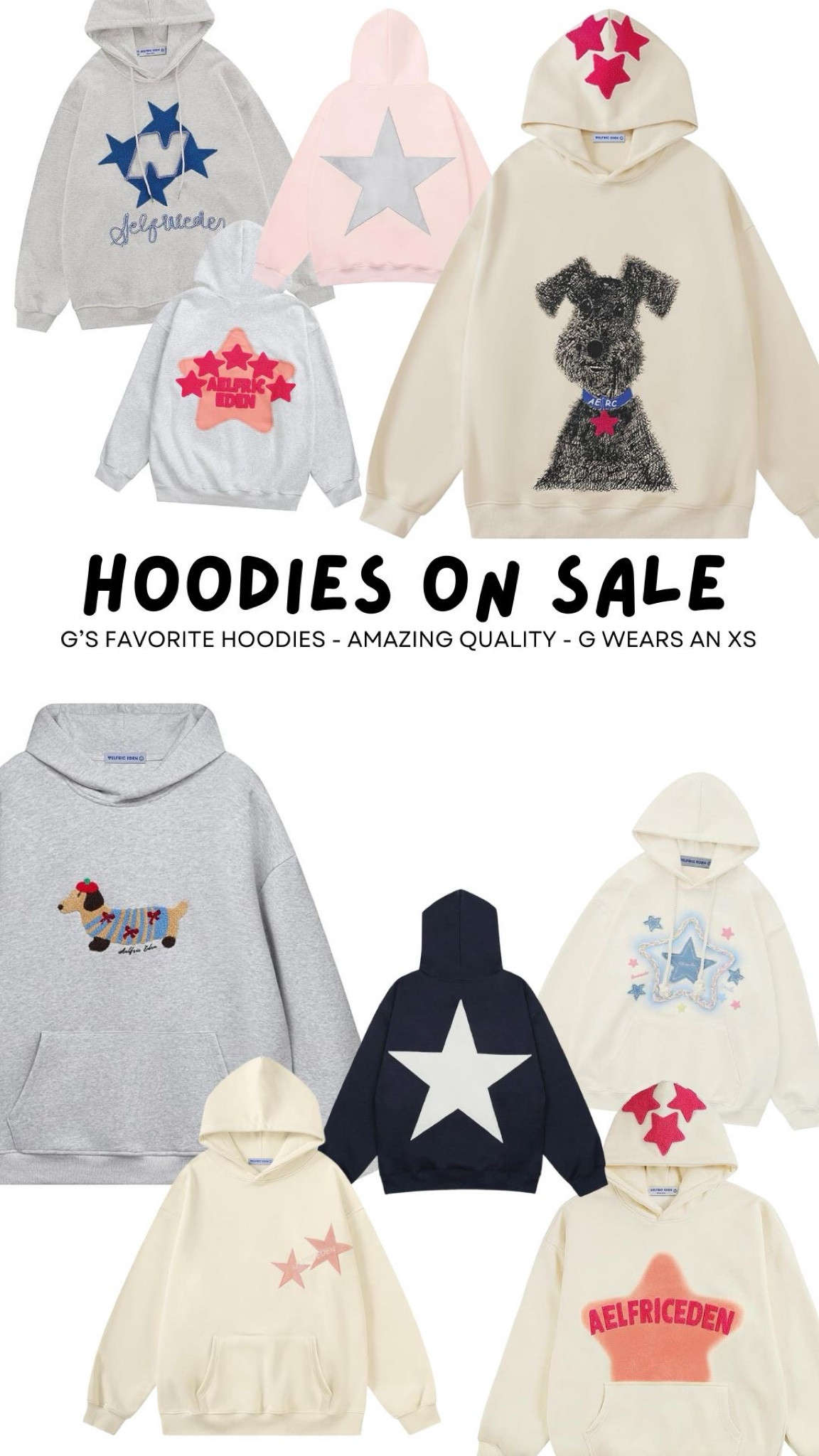 Favorite hoodies on sale!