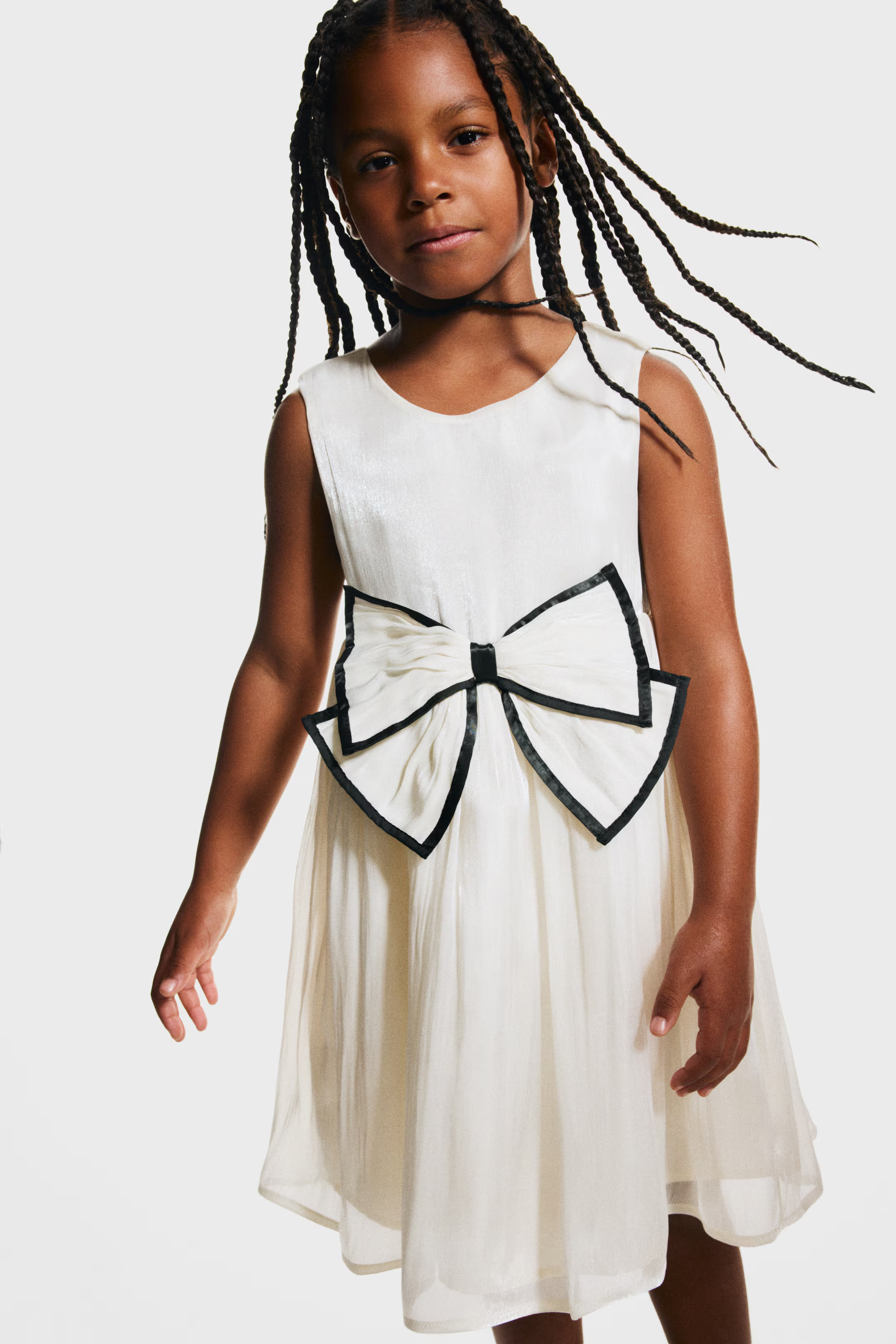 Bow-Detail Organza Dress | H&M (US + CA)