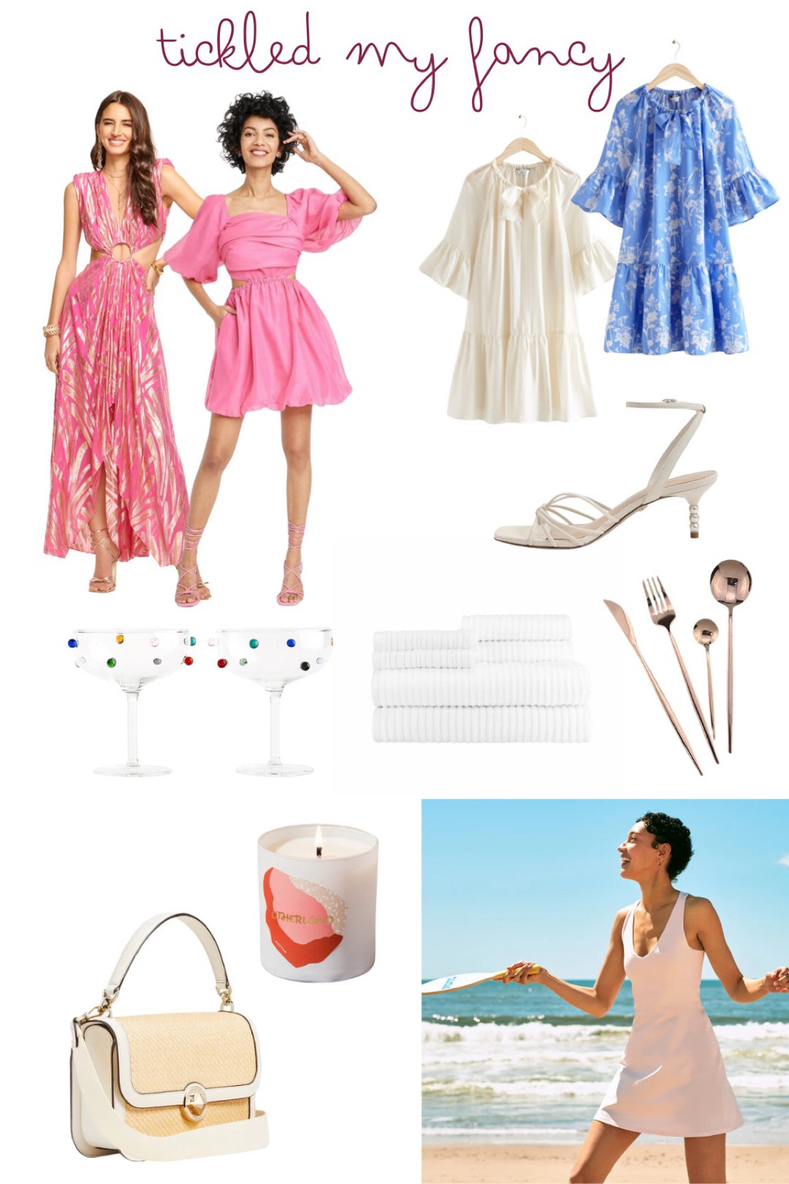 Some things I’m absolutely loving this week include beautiful spring dresses in every color (some that would be perfect for a wedding guest, bridal or baby shower, running errands or just everyday wear!), pretty housewares and unique celebration or housewarming gifts, detailed pearl sandals and a spring purse, and a candle that smells amazing! 

#LTKSeasonal #LTKsalealert #LTKhome