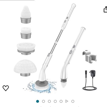 I DESPISE cleaning the shower - this helps it suck less though. I was very pleased with the quality of the product & the brushes work really well! 

#LTKhome
