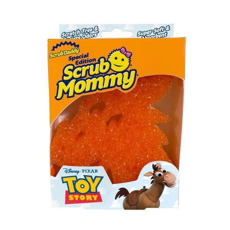 Scrub Mommy Disney Toy Story Orange Bullseye Non-Scratch Cleaning Sponge, 1PK | Walmart (US)