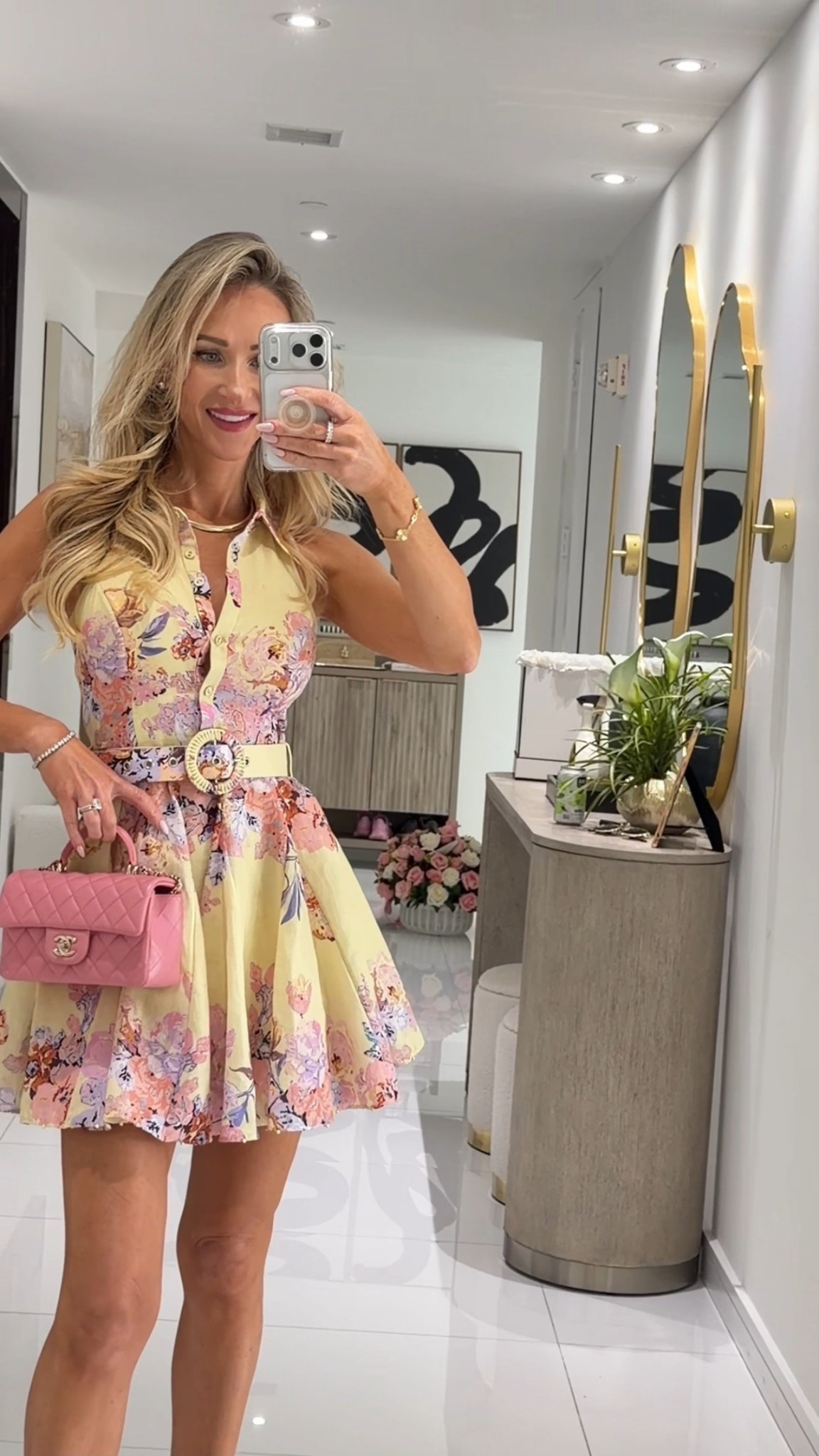 Spring dress summer time floral mini dress fit and flare
Yellow and pink
Preppy collared dress
Brunch
Charity luncheon
Shopping 
Elegant spring dress
Revolve
Amazon
Long sleeve
Xxs
XS 
Short 

#LTKSeasonal