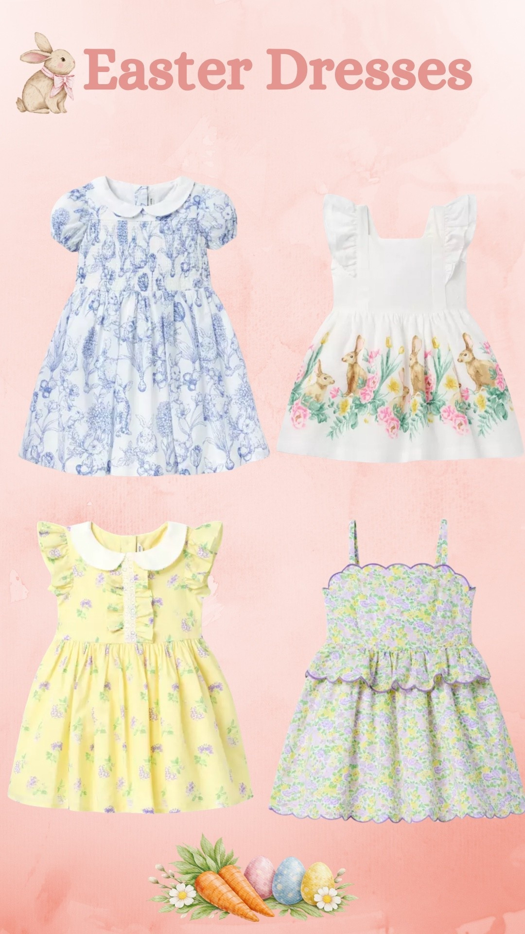 🐣🌸 Easter style made easy! I found the cutest Easter dresses at Janie and Jack and they’re currently on sale 🙌 Perfect for church, brunch, egg hunts, and all those spring photos. Soft pastels, sweet florals, and the most adorable details. If you’ve been looking for a special dress for your little one, now is the time to grab it before sizes sell out! 💐✨
#LTKKids #EasterStyle #JanieAndJack #EasterDress #SpringStyle

#LTKSaleAlert #LTKSpringSale #LTKKids