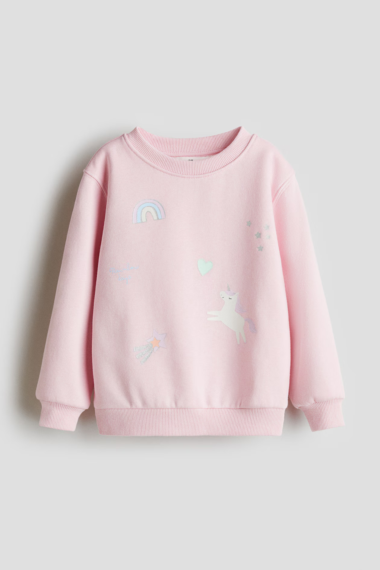 Printed Brushed-Inside Sweatshirt | H&M (US + CA)