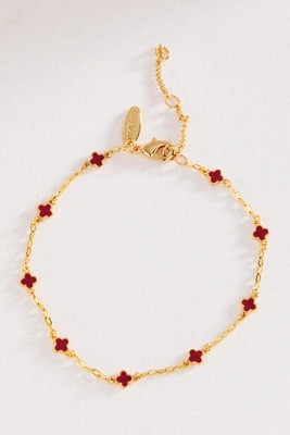 Clover Chain Wrap Bracelet | Anthropologie (US)