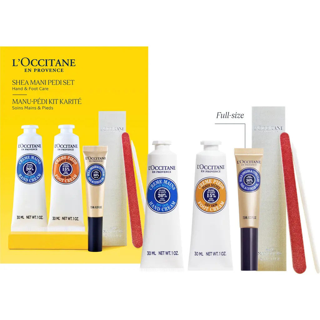 L'Occitane Shea Mani Pedi Set (Limited Edition) $51 Value at Nordstrom | Nordstrom