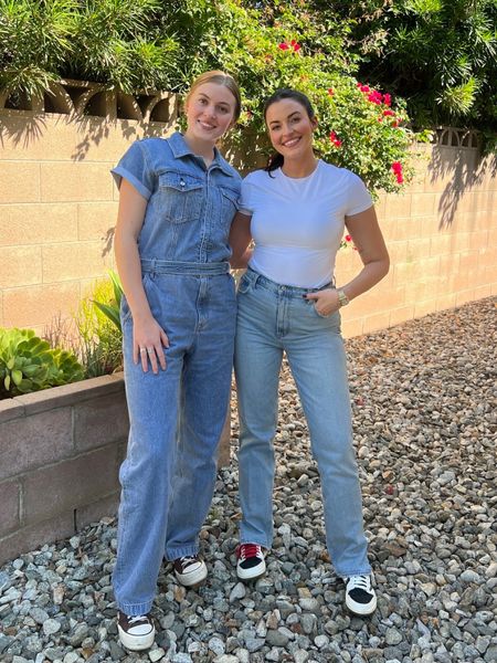Denim jumpsuit (runs big), 90’s straight jeans, and seamless tuckable tee all 20% off with “AFLTK” 

#LTKfamily #LTKSale #LTKstyletip