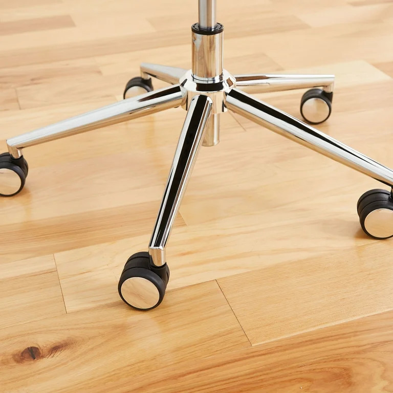 Better Homes & Gardens Swivel Office Chair, Faux Leather Upholstery, Brown - Walmart.com | Walmart (US)