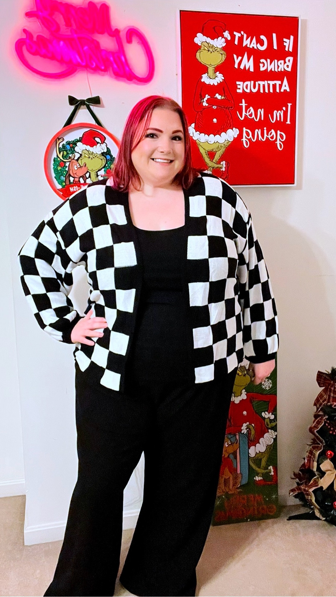 WDIRARA Plus Size Checkered Cardigan Sweater Try On

#LTKPlusSize #LTKSeasonal #LTKMidsize