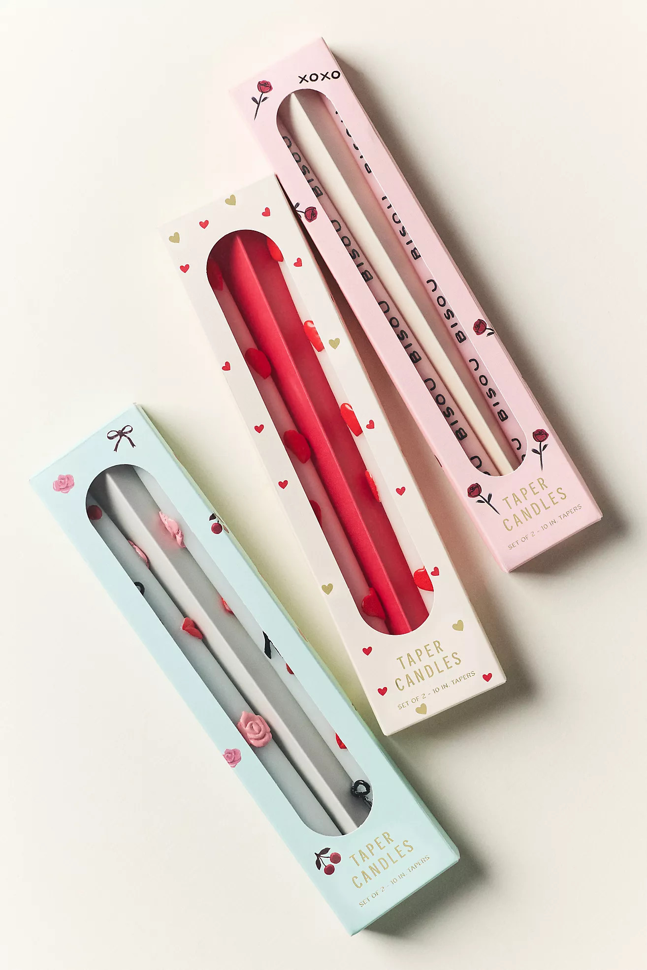 The Amour Taper Candles, Set of 2 | Anthropologie (US)