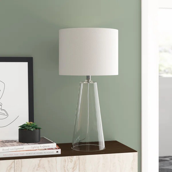 Forcier 29.5" Clear Standard Table Lamp | Wayfair North America