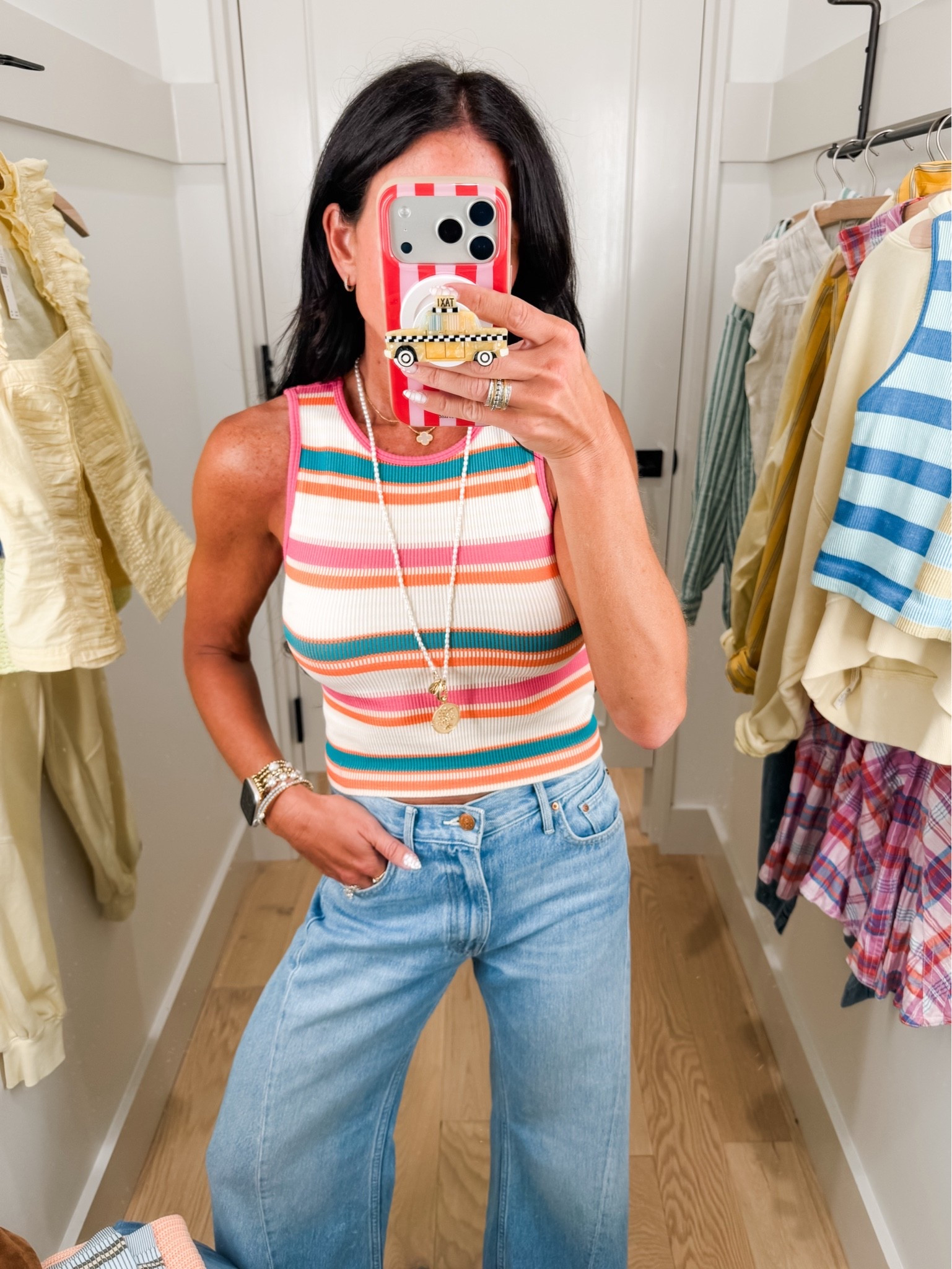 The cutest tanks for summer! Wearing s/m
@Anthropologie

#LTKootd #LTKSeasonal