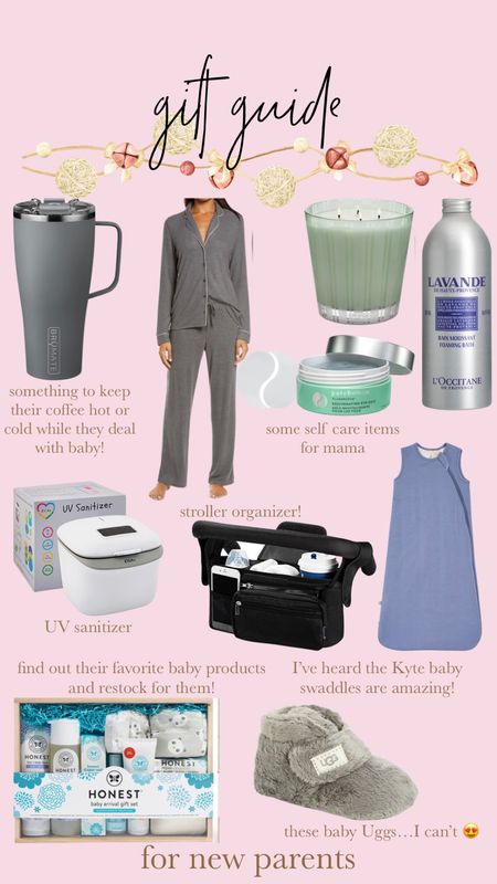 Gift guide for new parents! Kyte baby, brumate, stroller, candle, pajamas 

#LTKHoliday #LTKbaby #LTKSeasonal