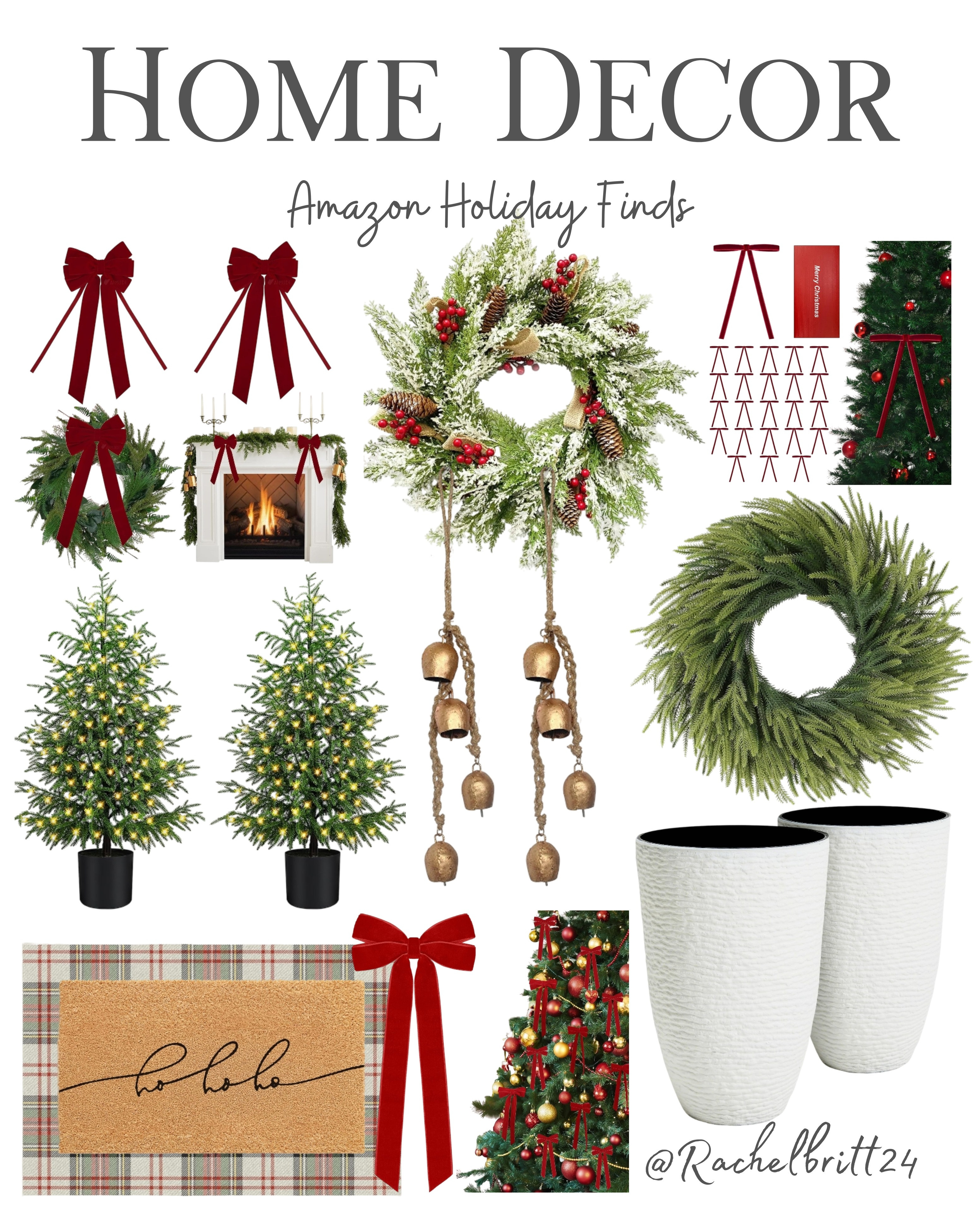 Deck the halls on a budget! My ultimate Amazon Home Decor Holiday Finds edit is live! I found the chicest ornaments, cozy throws, festive centerpieces, and lighting that will transform your space instantly. Tap to shop these must-have holiday treasures before they sell out! #AmazonFinds #HolidayDecor #ChristmasHome #HomeFinds #LTKHome #BudgetDecor #FestiveDecor #ShopTheLook 

 #LTKHoliday #LTKHome #LTKSaleAlert