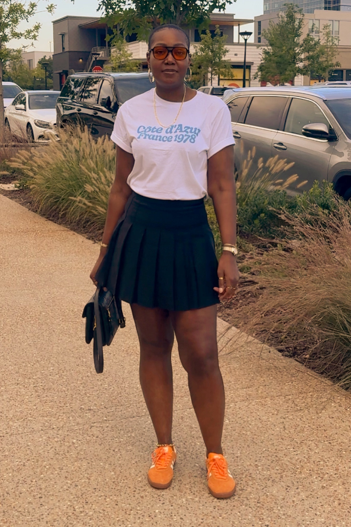 Styling a tennis skirt. 

#LTKMidsize #LTKFindsUnder100 #LTKStyleTip