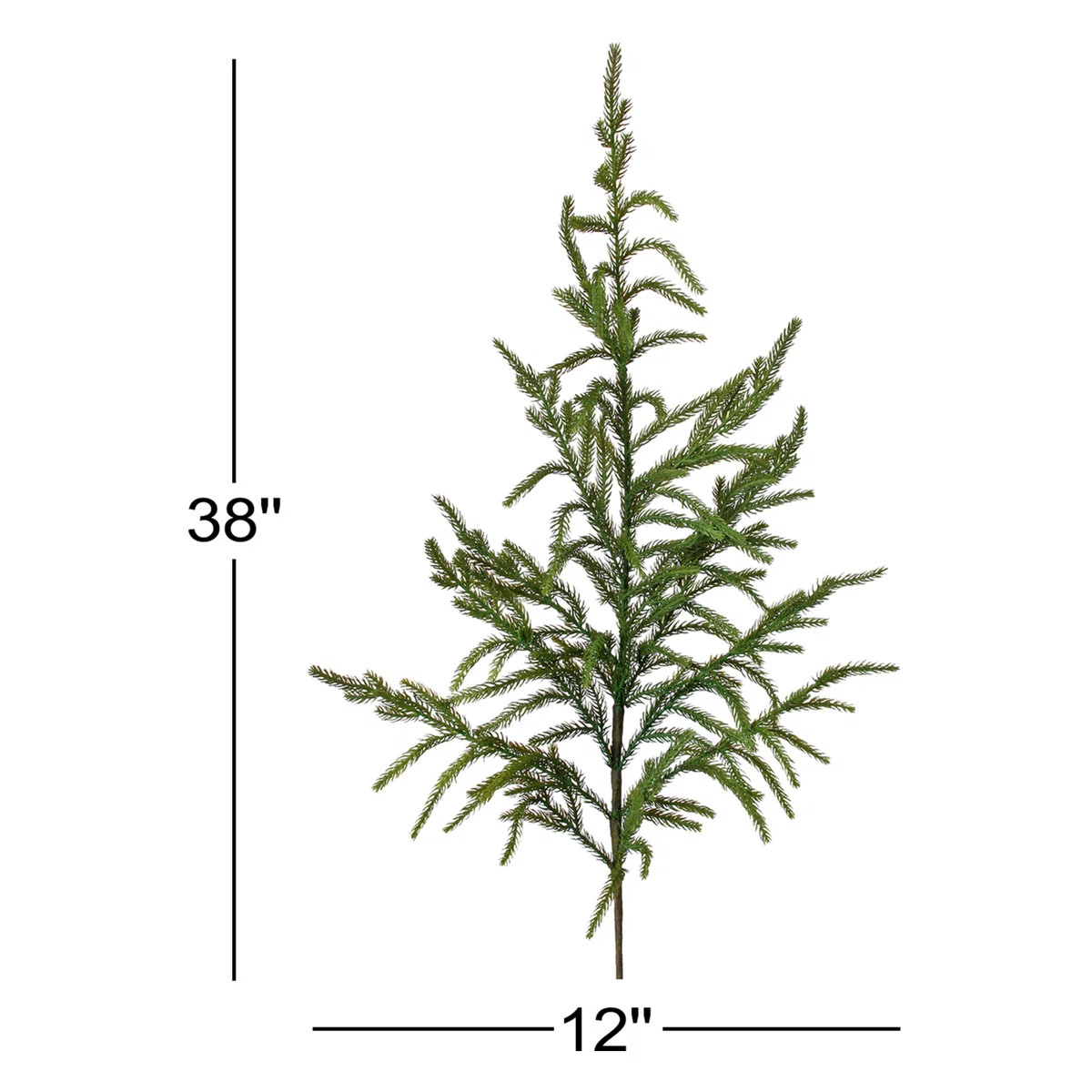 38'' Faux Pine Branch (Set of 4) | Wayfair North America