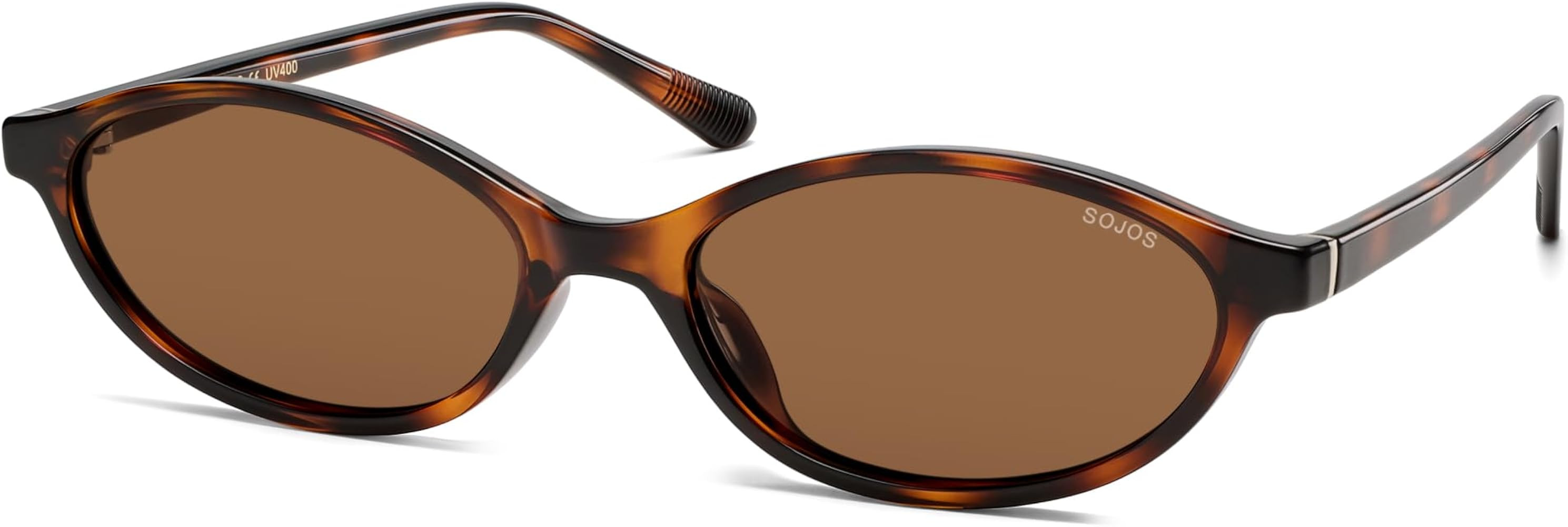 SOJOS TR90 Ultra Light Flexible Sunglasses for Women Retro Oval Polarized Cat Eye Vintage Shades ... | Amazon (US)