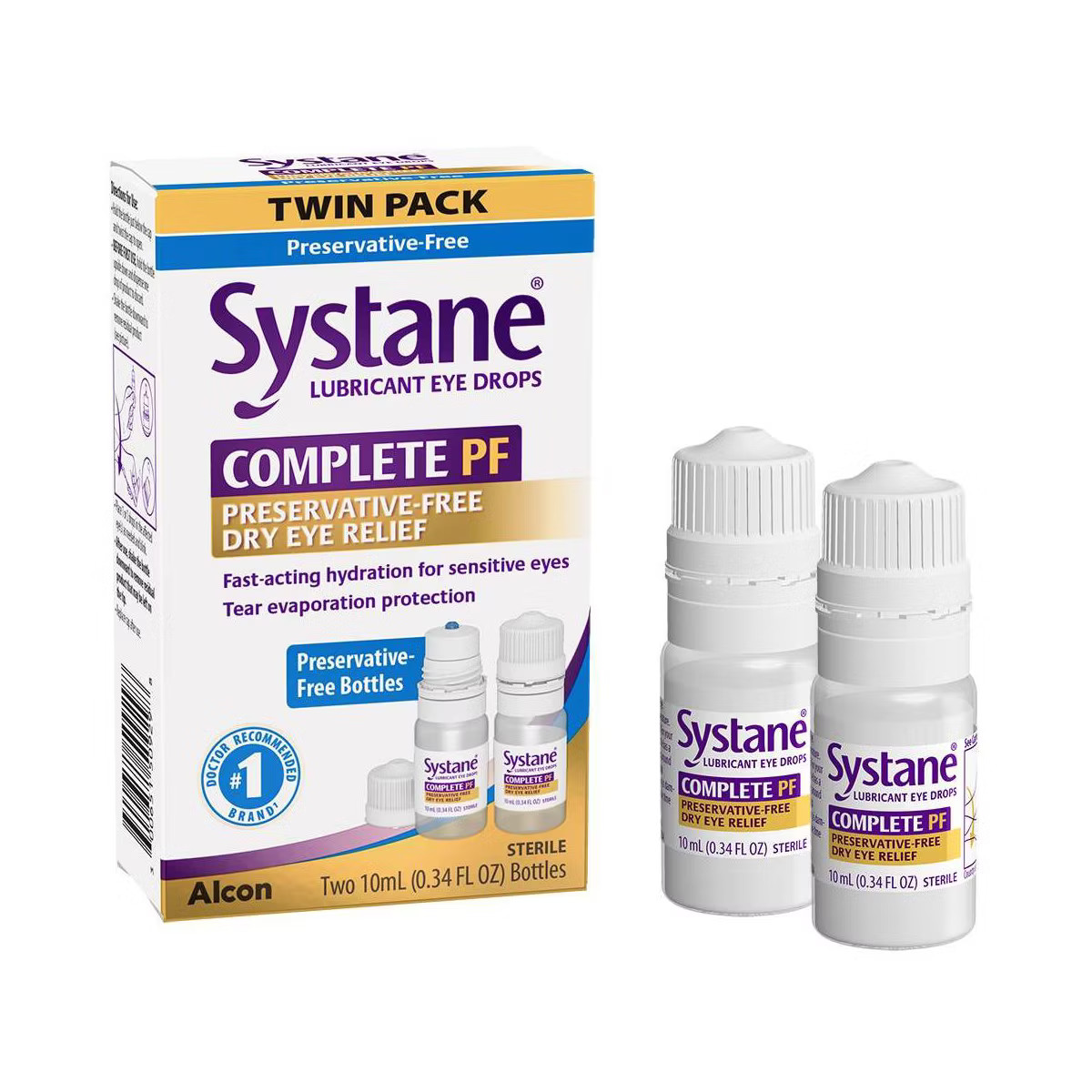 Systane Complete Multi-Dose Preservative Free Dry Eye Drops - 0.67 fl oz | Target