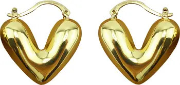Bubble Heart Hoop Earrings | Nordstrom