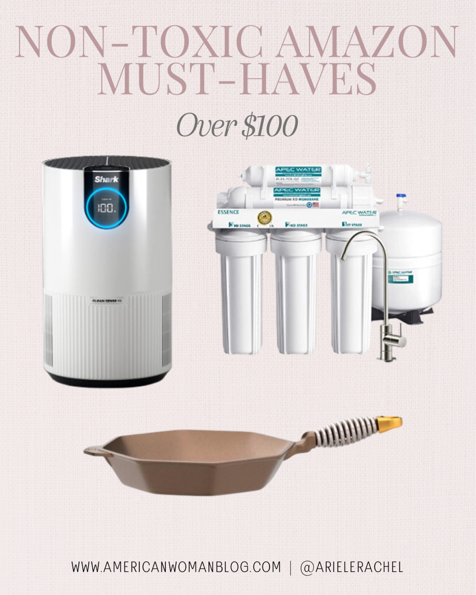 Amazon Finds, Amazon Home, Amazon Essentials, Essentials, Home, Clean, Non Toxic, Must haves, Amazon must haves, Pans, Air Purifier, Water

#LTKSeasonal #LTKhome #LTKFind