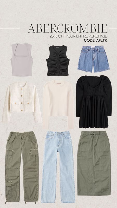 Abercrombie sale, Abercrombie find, Abercrombie try on, spring try on, what I bought, spring dress try on, spring refresh, spring wardrobe, spring fashion sale, the best jeans, affordable cargo pants, cargo pants, denim shorts 

#LTKSale #LTKFind #LTKsalealert