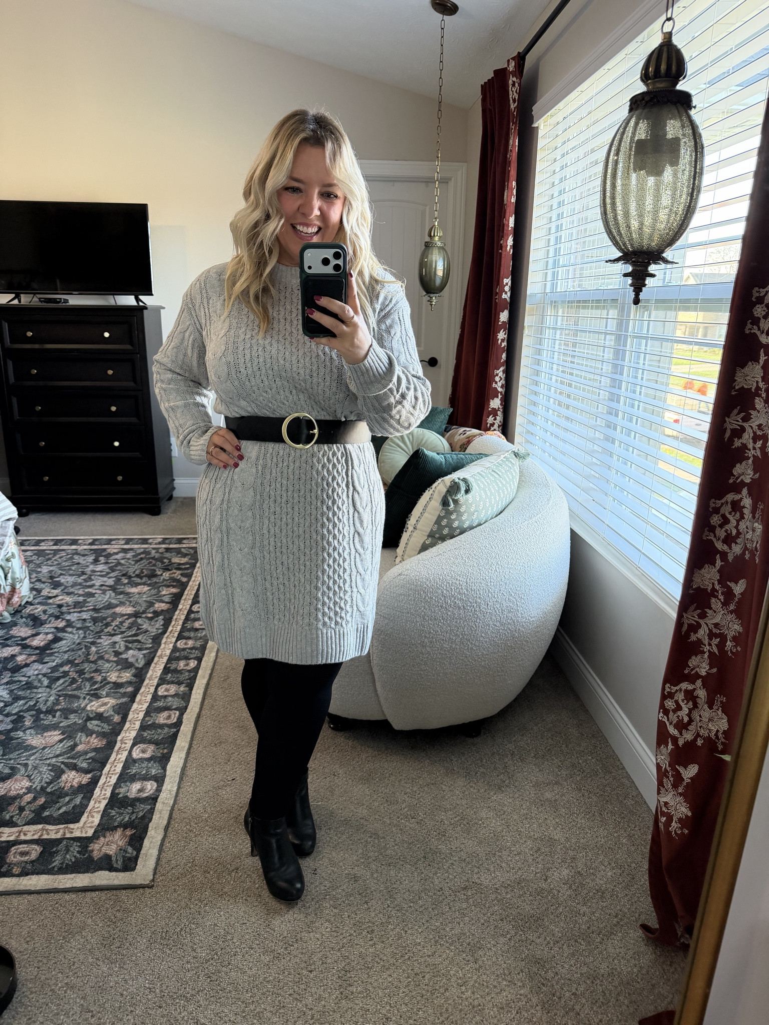 Cutest chunky knit sweater dress from Walmart! 

#LTKPetite #LTKMidsize #LTKFindsUnder50