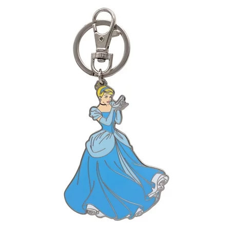 Pewter Colored Key Ring - Cinderella | Walmart (US)