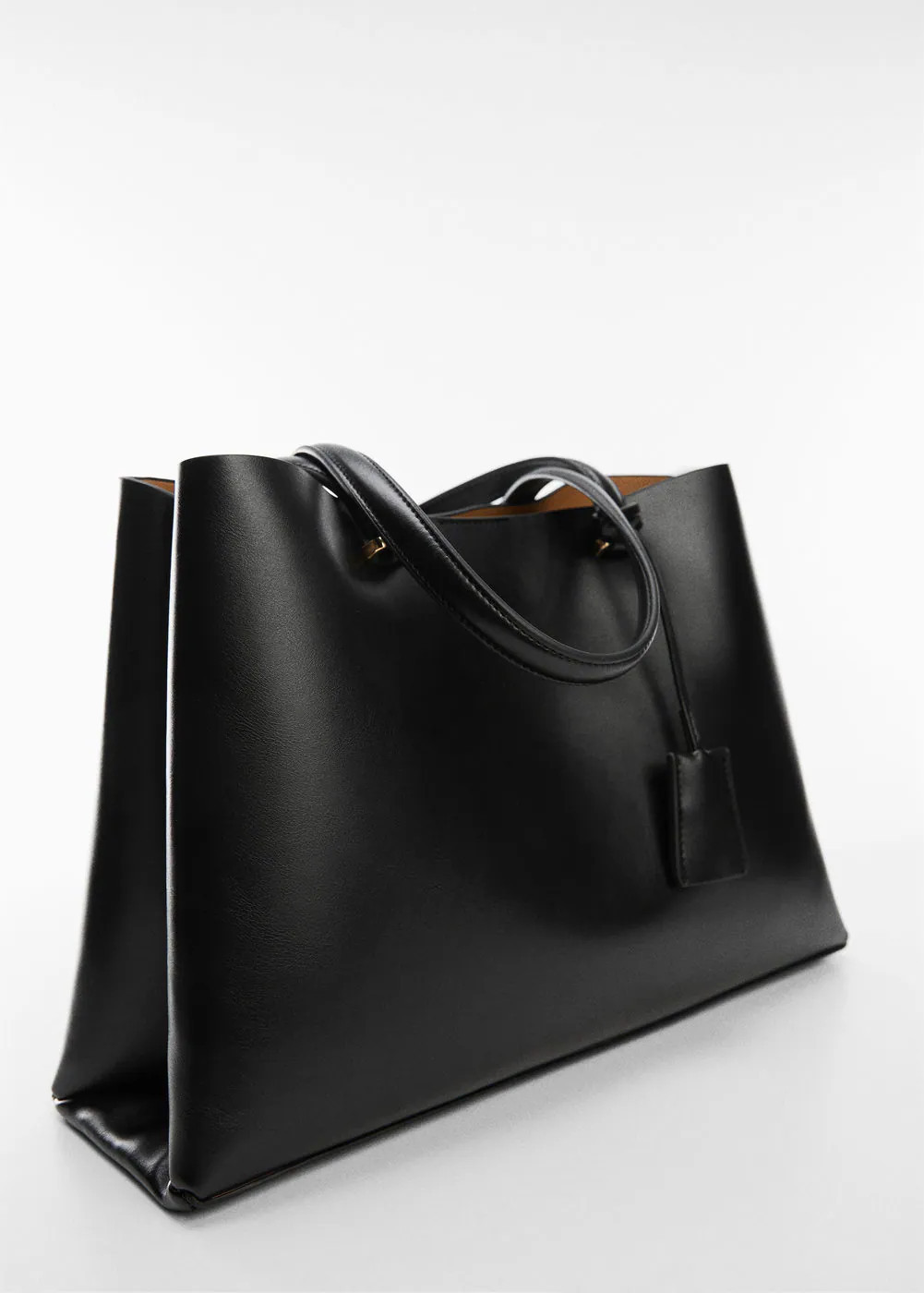 Double compartment shopper bag | MANGO (UK)