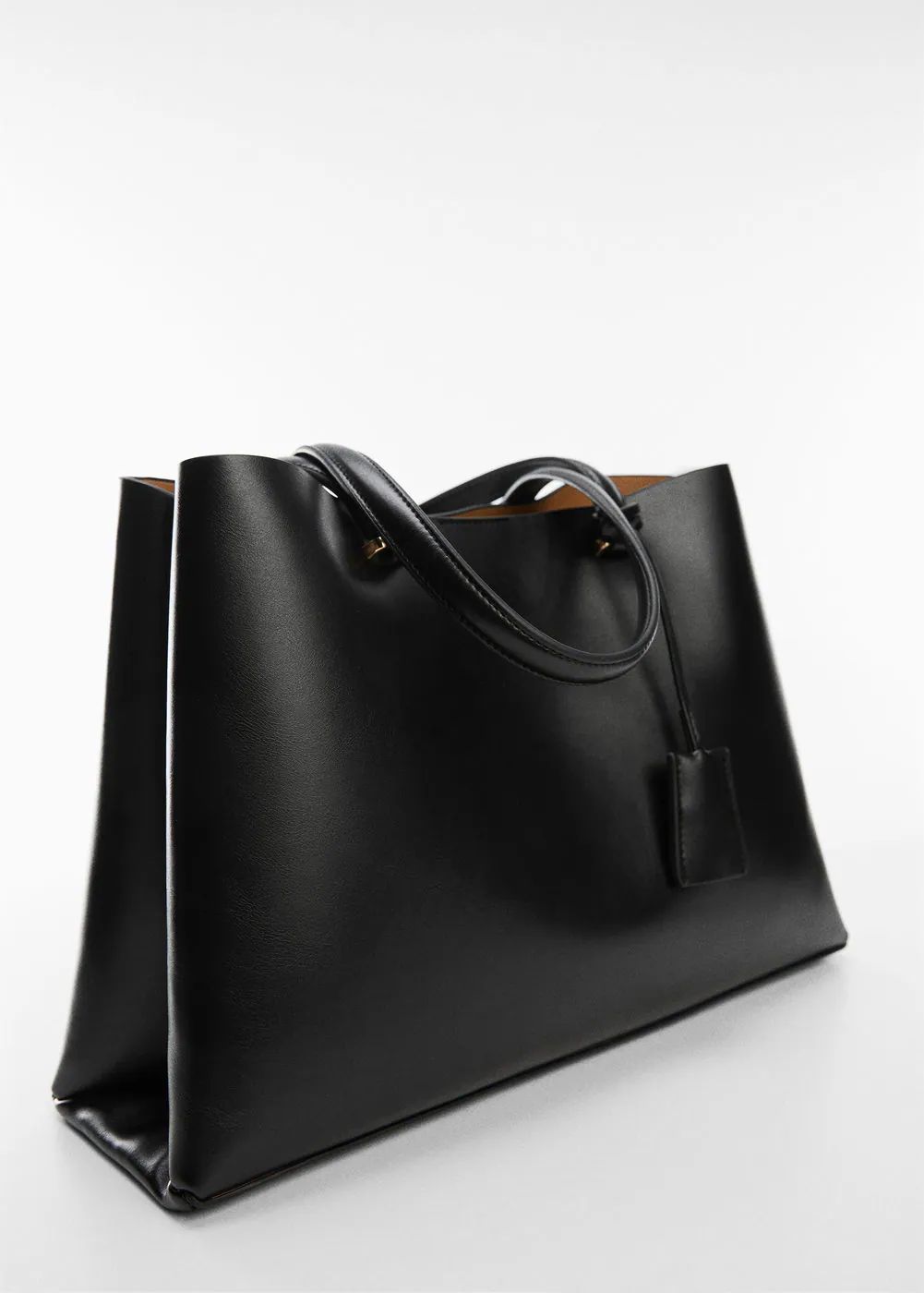 Double compartment shopper bag -  Women | Mango USA | MANGO (US)