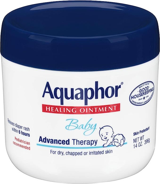 Aquaphor Baby Healing Ointment Advanced Therapy Skin Protectant, Dry Skin and Diaper Rash Ointmen... | Amazon (US)